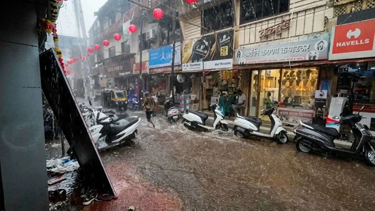 अरबी समुद्रात कमी दाबाचा पट्टा, रायगड, रत्नागिरी, सिंधुदुर्गात मुसळधार पाऊस